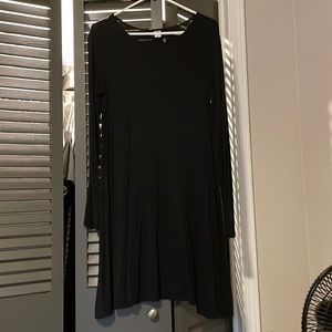 Old Navy Black Long Sleeve Dress